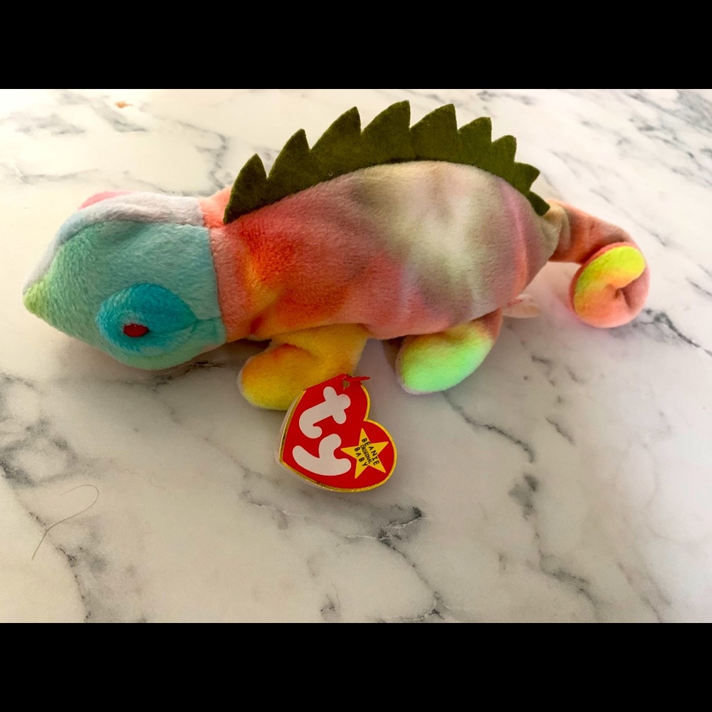 Rare Original 1 Of 1 Retired Iggy Beanie Baby 1997